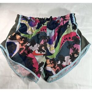 Nike Dri-Fit Dry Tempo Icon Clash Running Shorts Pink Floral Cute Womens M